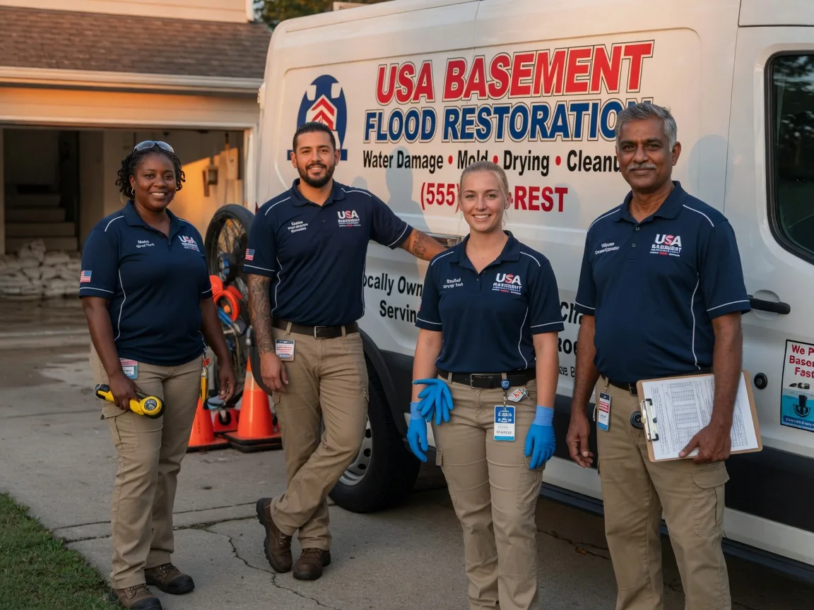 Basement Flood Cleanup company in Port Jefferson, OH